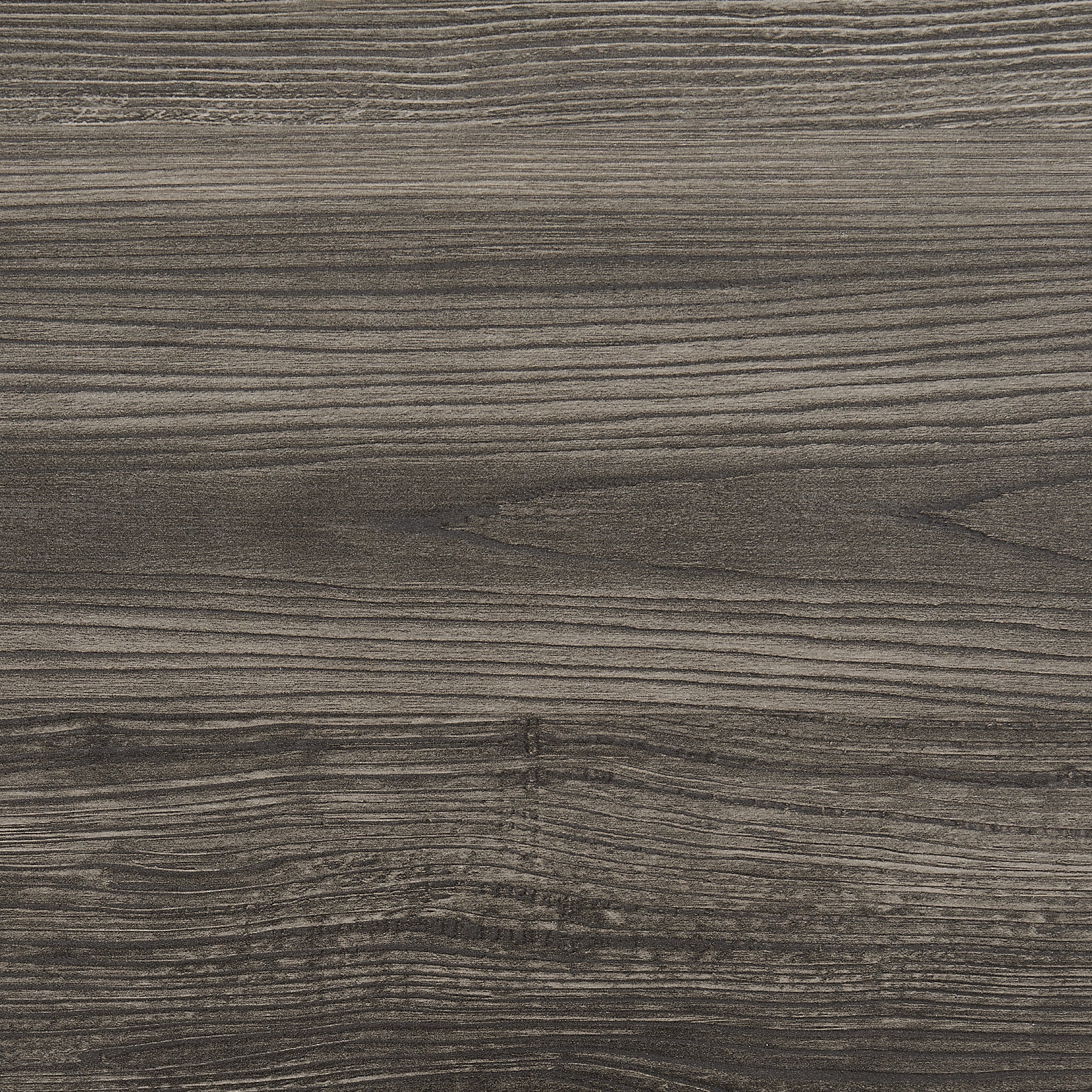 Gray TV stand with rattan doors and shelves for storage