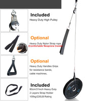“DIY Pulley Cable Machine System – versatile home gym equipment for strength training and resistance workouts, easy to assemble – Hot Deal Warehouse fitness”
