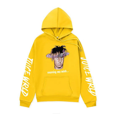 Men’s autumn winter hoodie – rapper-inspired streetwear jacket with bold graphic print.

