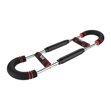 Power Twister arm exerciser with adjustable resistance, designed to strengthen and tone arms, chest, and shoulders through twisting motions for effective upper body workouts.