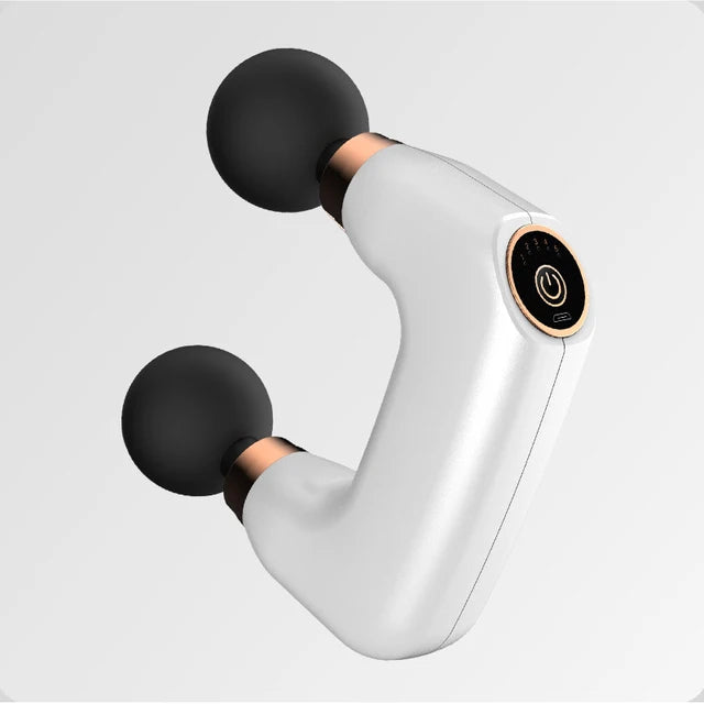 “Double Head Muscle Massage Gun – powerful handheld massager with dual heads for deep muscle relief and relaxation, perfect for post-workout recovery – Hot Deal Warehouse wellness”
