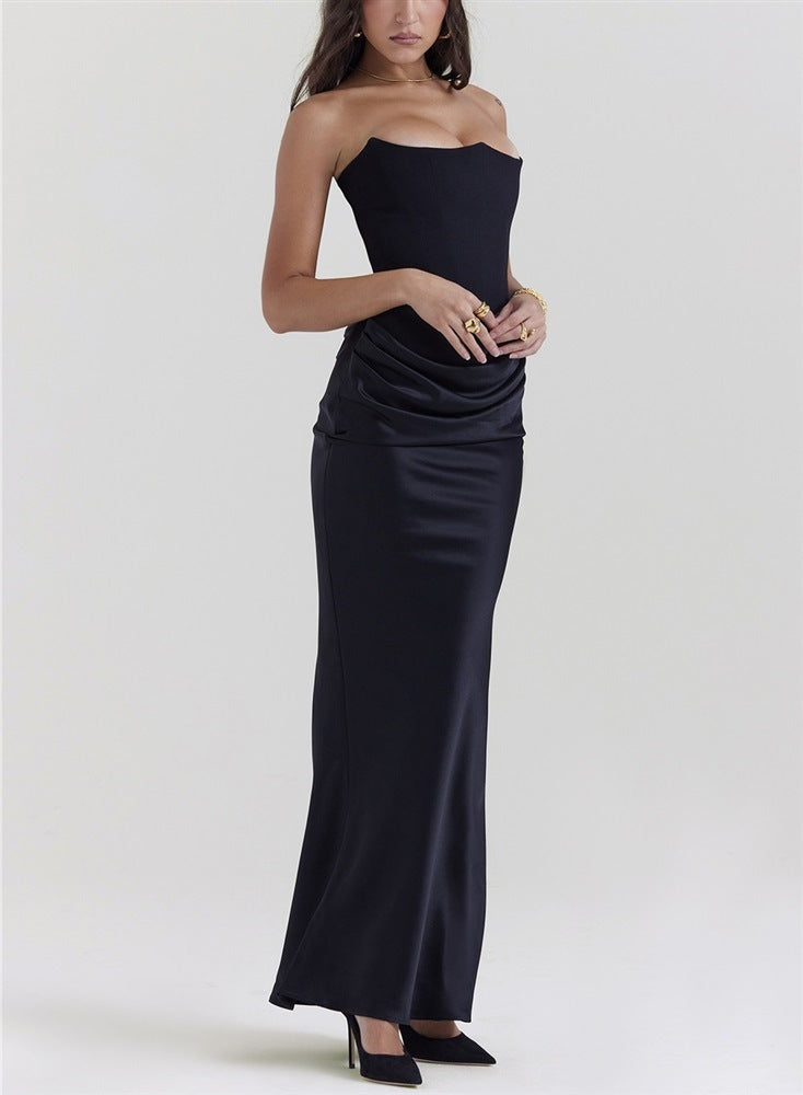 “Evangeline Maxi Dress – women’s elegant maxi dress with a flowing silhouette and timeless style, perfect for special occasions, events, or effortless everyday glamour – Hot Deal Warehouse fashion”

