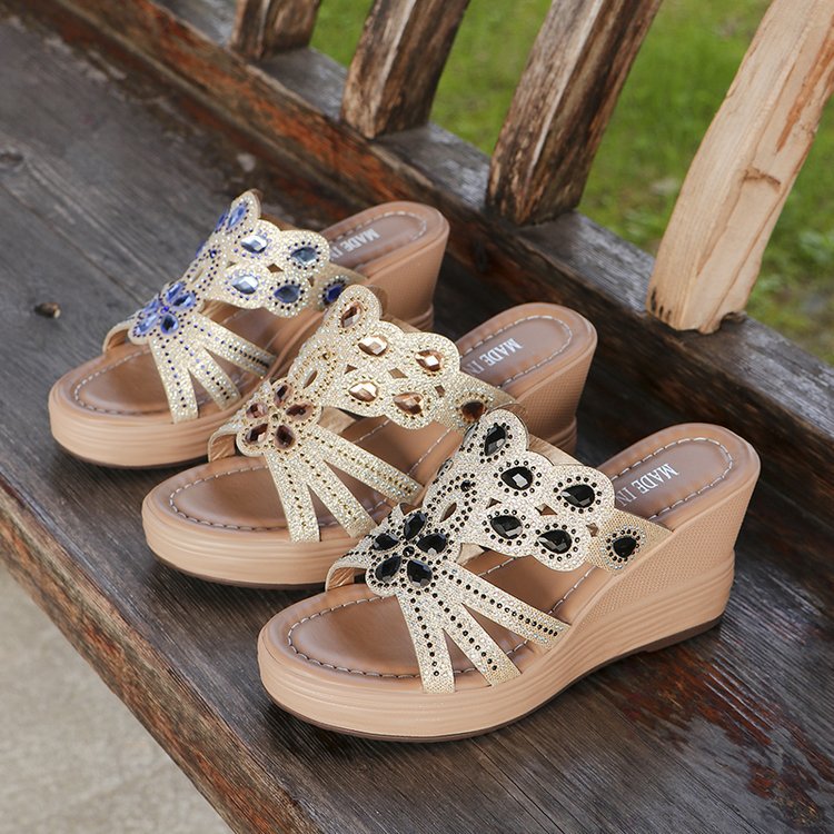 “Boho Slides – women’s comfortable, stylish slip-on sandals with bohemian-inspired design, perfect for casual summer outfits – Hot Deal Warehouse footwear”


