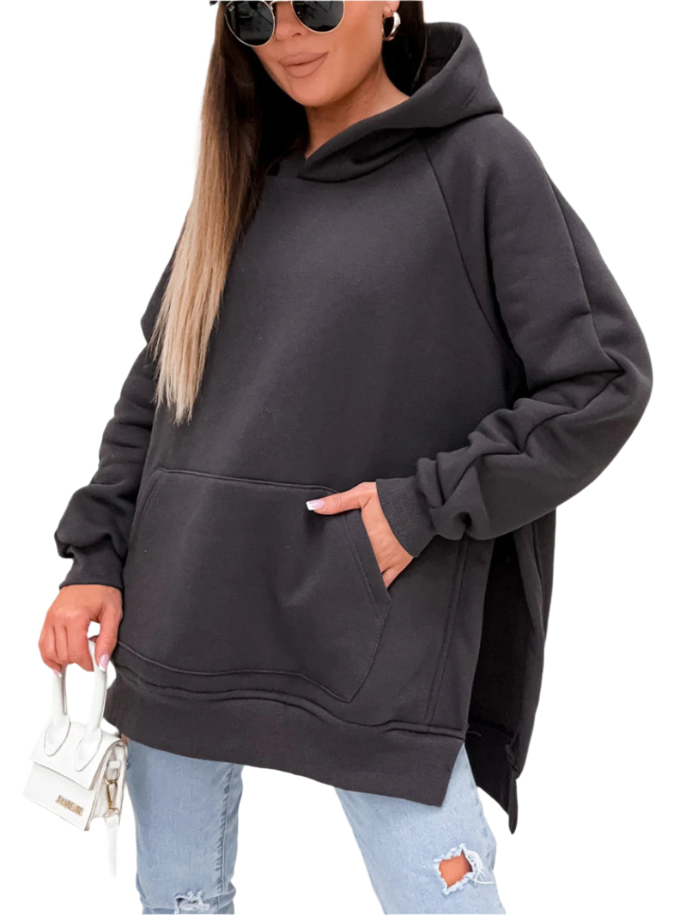 “Caddie Slit Jumper – women’s stylish knit jumper with side slits for a modern, comfortable look, perfect for layering or casual wear – Hot Deal Warehouse fashion”


