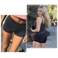Women Tights Push-up White Yoga Shorts Hot Deal Warehouse