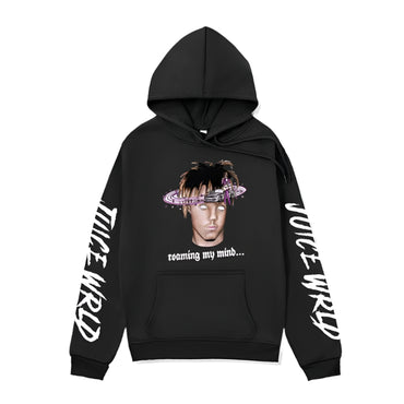 Men’s autumn winter hoodie – rapper-inspired streetwear jacket with bold graphic print.

