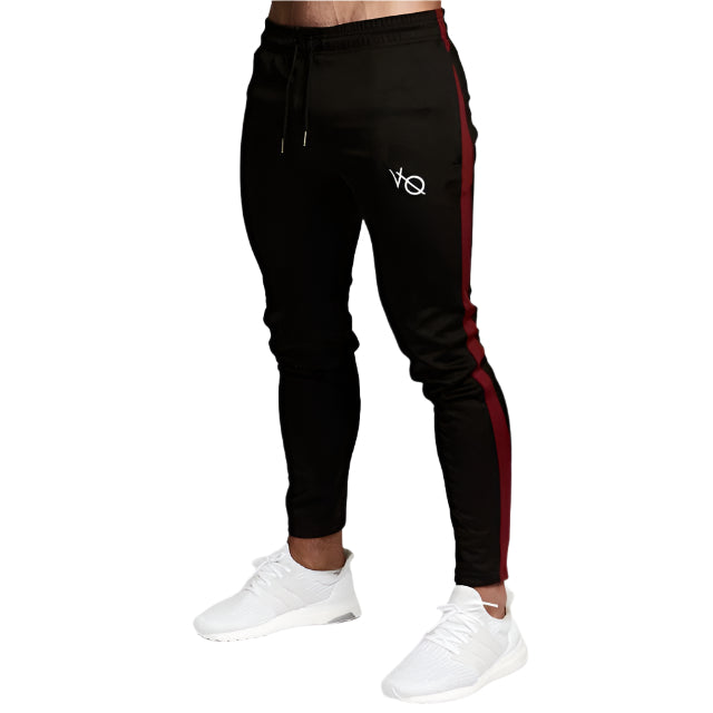 Men’s joggers made from soft, stretchy fabric, featuring an elastic waistband and cuffed ankles, perfect for casual wear or active workouts