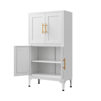 “Deluxe White Storage Cabinet – spacious, modern storage cabinet in crisp white, perfect for organizing any room in style – Hot Deal Warehouse home furniture”
