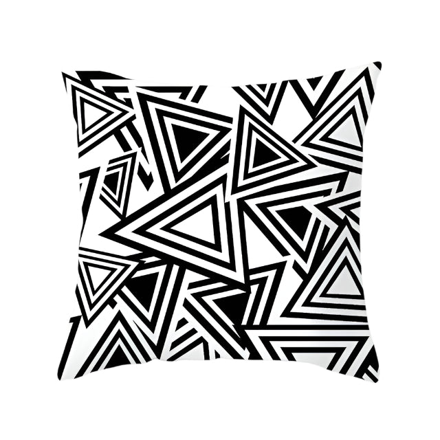 Geometric Cushion Cover
