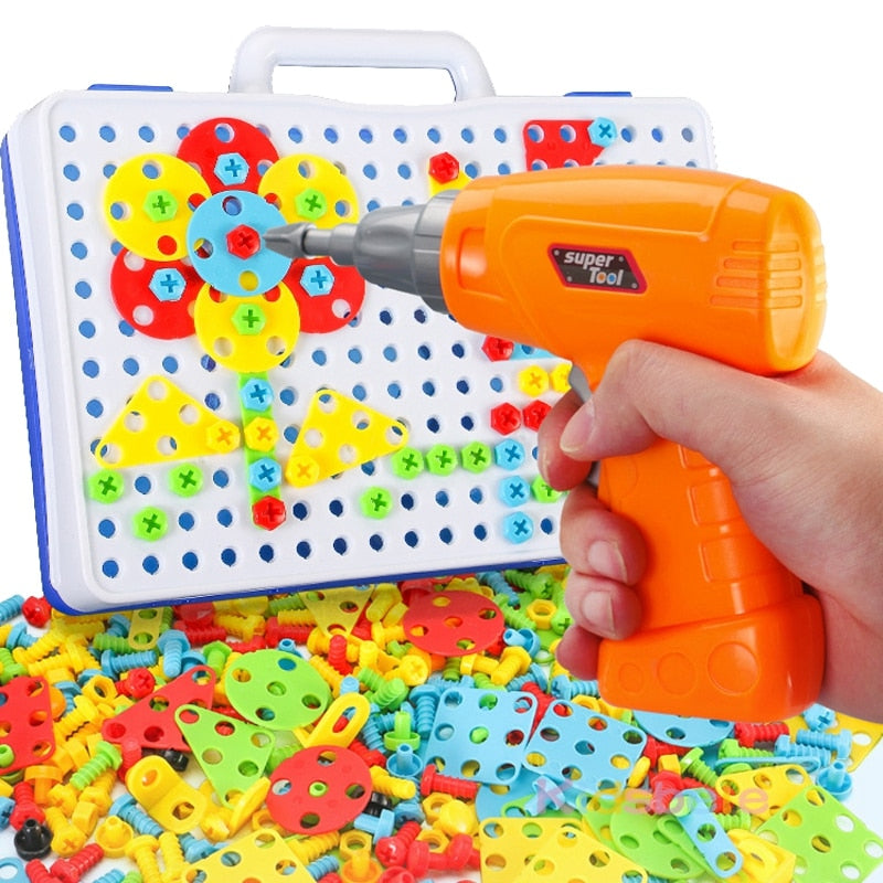 “Electric Drill Toy Set DIY – fun and educational toy drill set for kids, encourages creativity and hands-on building skills – Hot Deal Warehouse toys”
