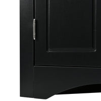 “Black triangle bathroom storage cabinet – modern, space-saving corner organizer for toiletries and essentials – Hot Deal Warehouse home furniture”

