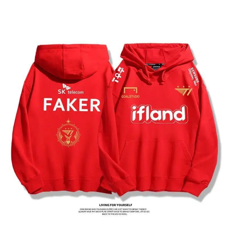 “Faker Hoodies for Men – stylish men’s hoodie with bold graphics and modern fit, perfect for casual streetwear – Hot Deal Warehouse menswear”

