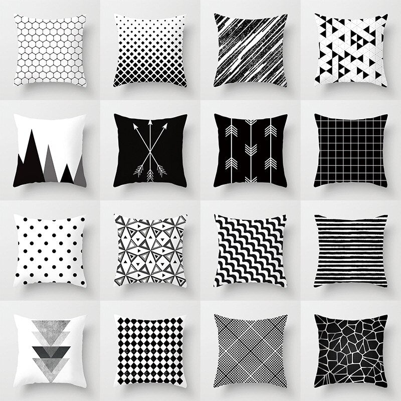 Geometric Cushion Cover