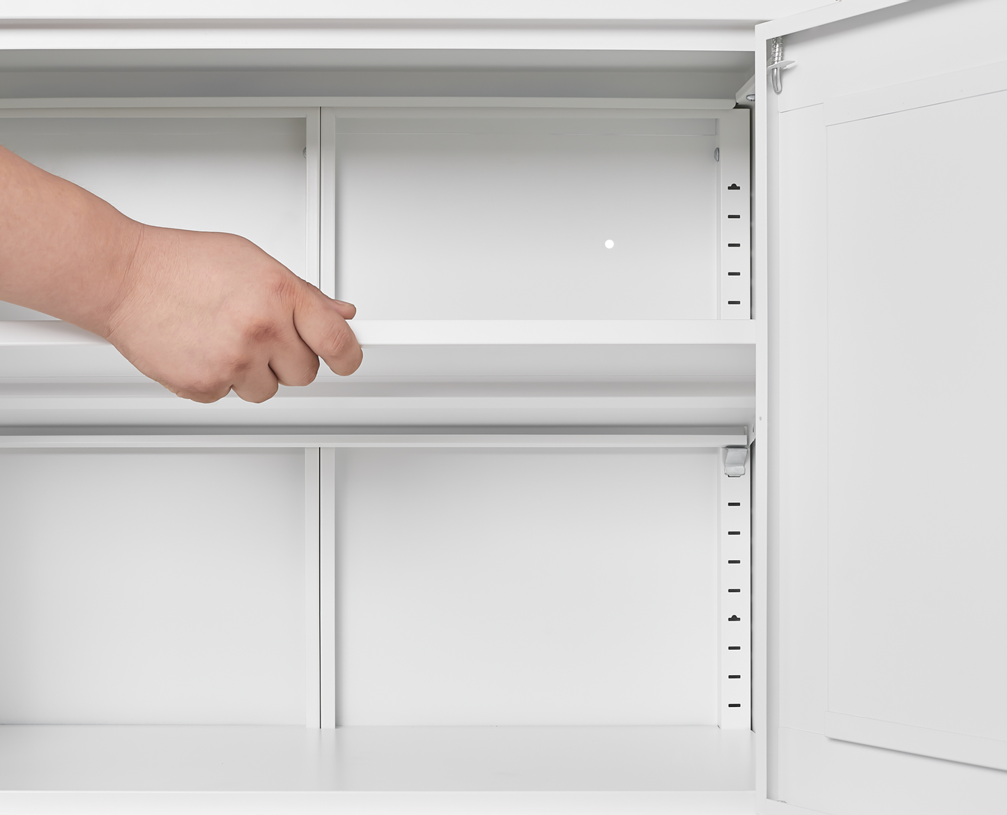 “Deluxe White Storage Cabinet – spacious, modern storage cabinet in crisp white, perfect for organizing any room in style – Hot Deal Warehouse home furniture”
