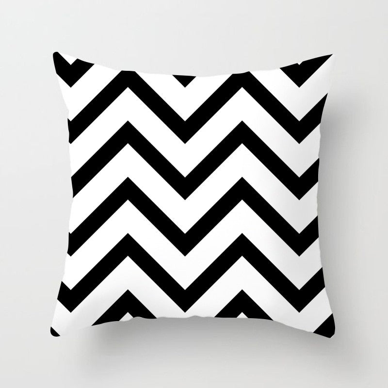 Geometric Cushion Cover