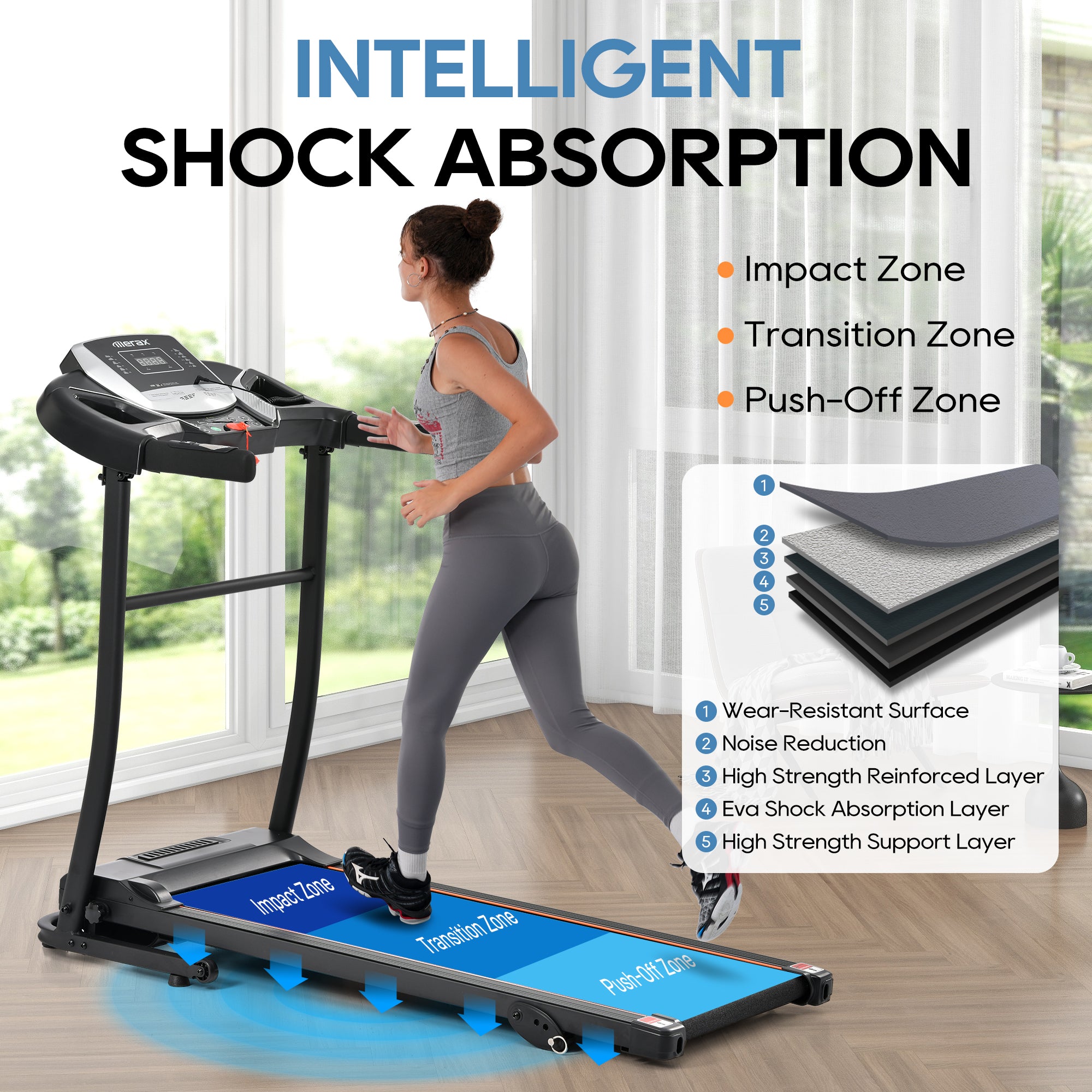 “Folding Treadmill for Home – space-saving, foldable treadmill for convenient home workouts and cardio training – Hot Deal Warehouse fitness”
