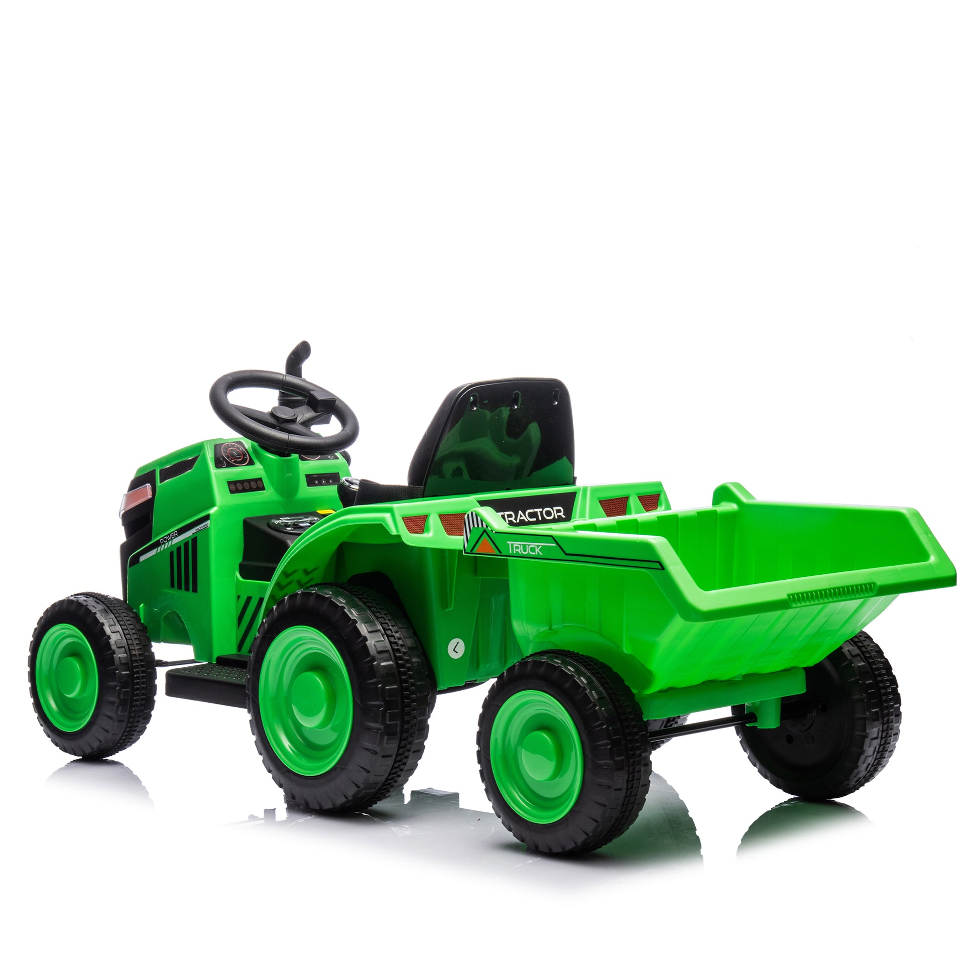“12V kids electric ride on tractor – battery-powered toy vehicle with realistic design for outdoor play – Hot Deal Warehouse toys”

