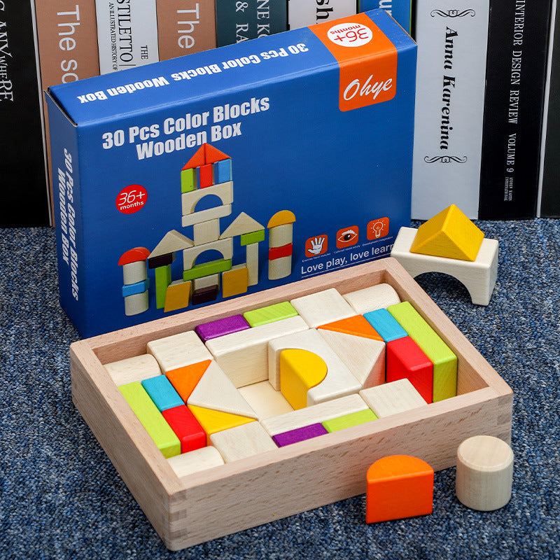 Wooden Building Blocks Hot Deal Warehouse