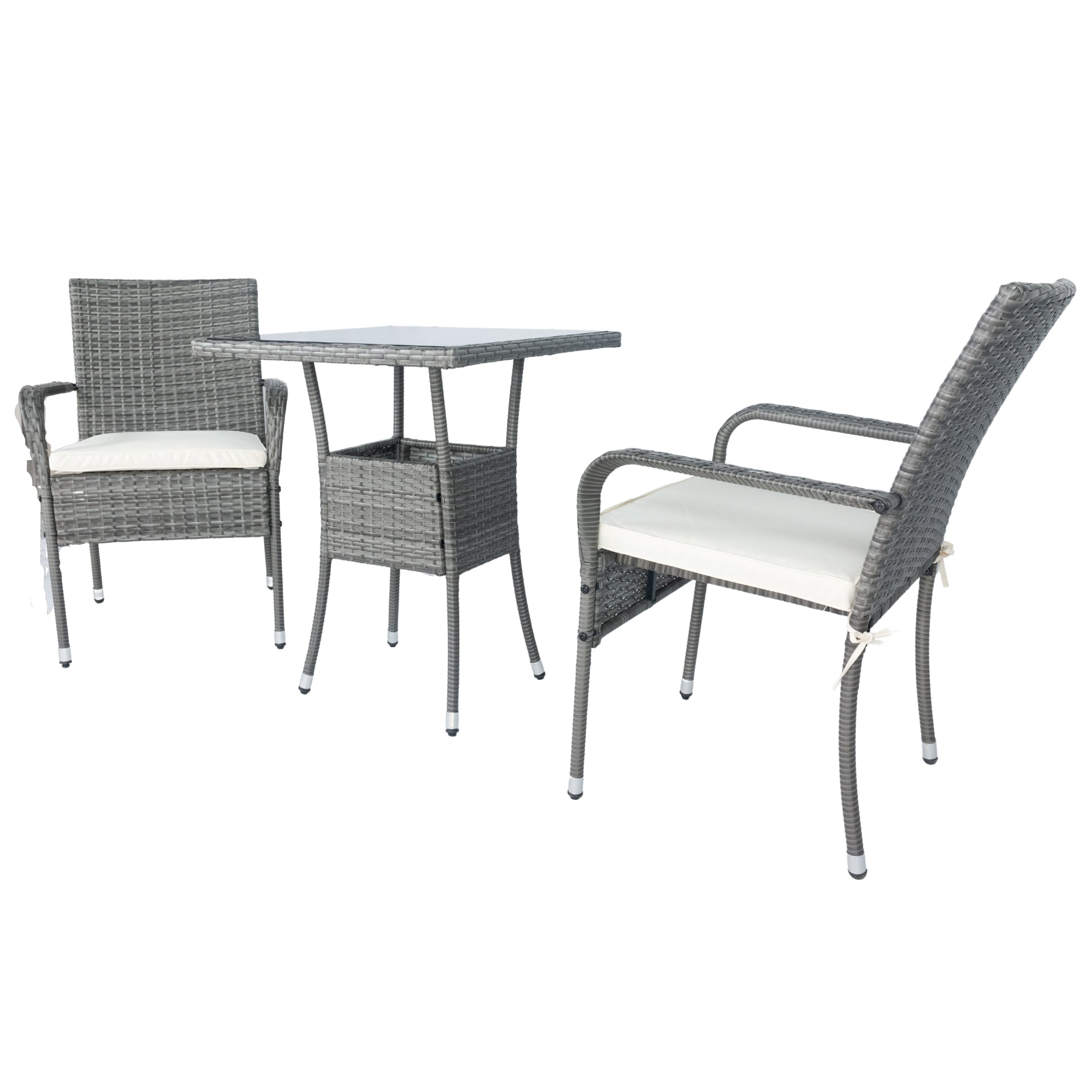 “3 piece patio wicker conversation set – stylish, weather-resistant outdoor furniture for relaxing and entertaining – Hot Deal Warehouse outdoor living”

