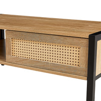“40.16 inch rattan coffee table – stylish, durable centerpiece for indoor or outdoor living spaces – Hot Deal Warehouse furniture”

