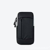 Running phone arm bag with a secure, adjustable strap, designed to hold your phone and essentials while jogging or exercising, featuring a lightweight and sweat-resistant material.