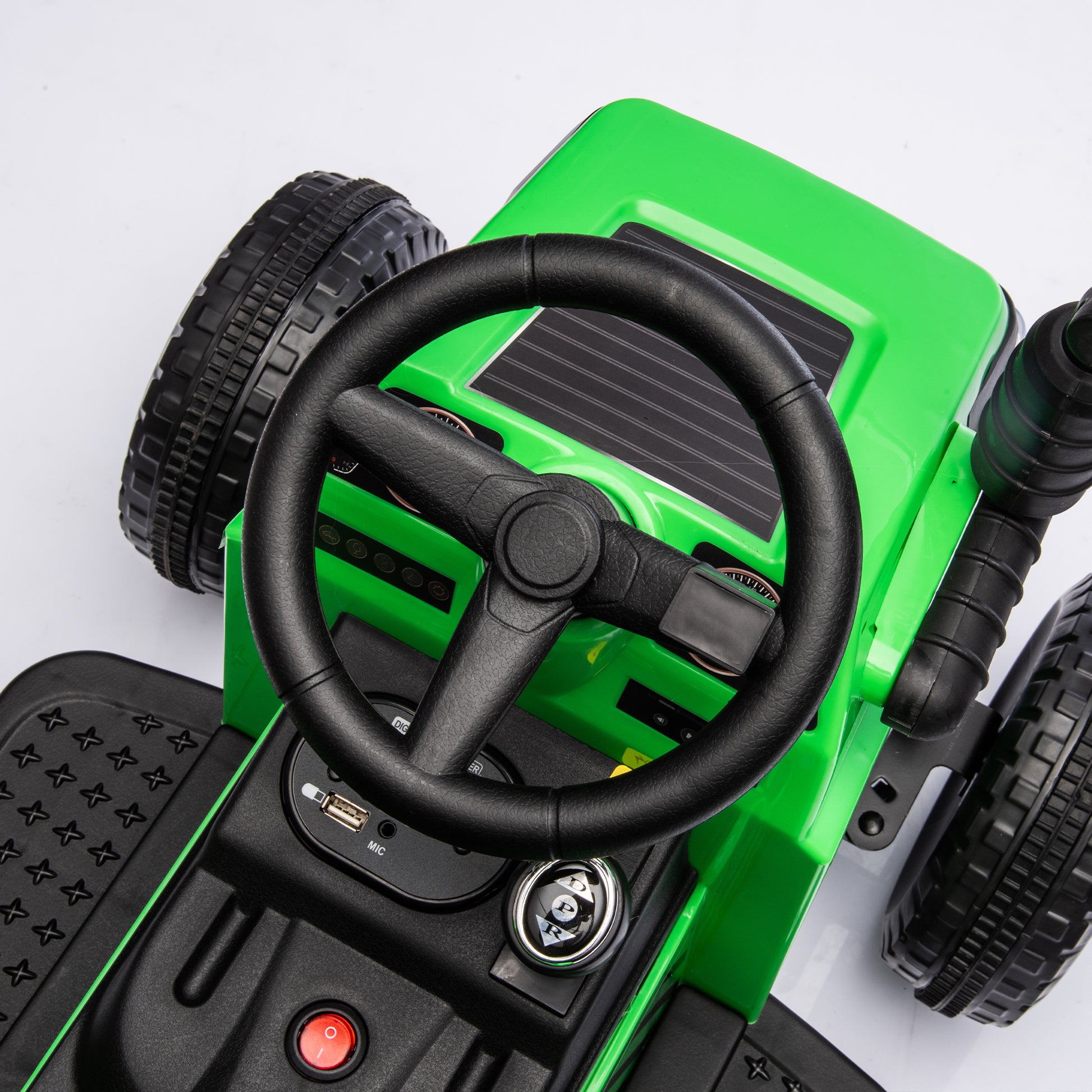 “12V kids electric ride on tractor – battery-powered toy vehicle with realistic design for outdoor play – Hot Deal Warehouse toys”

