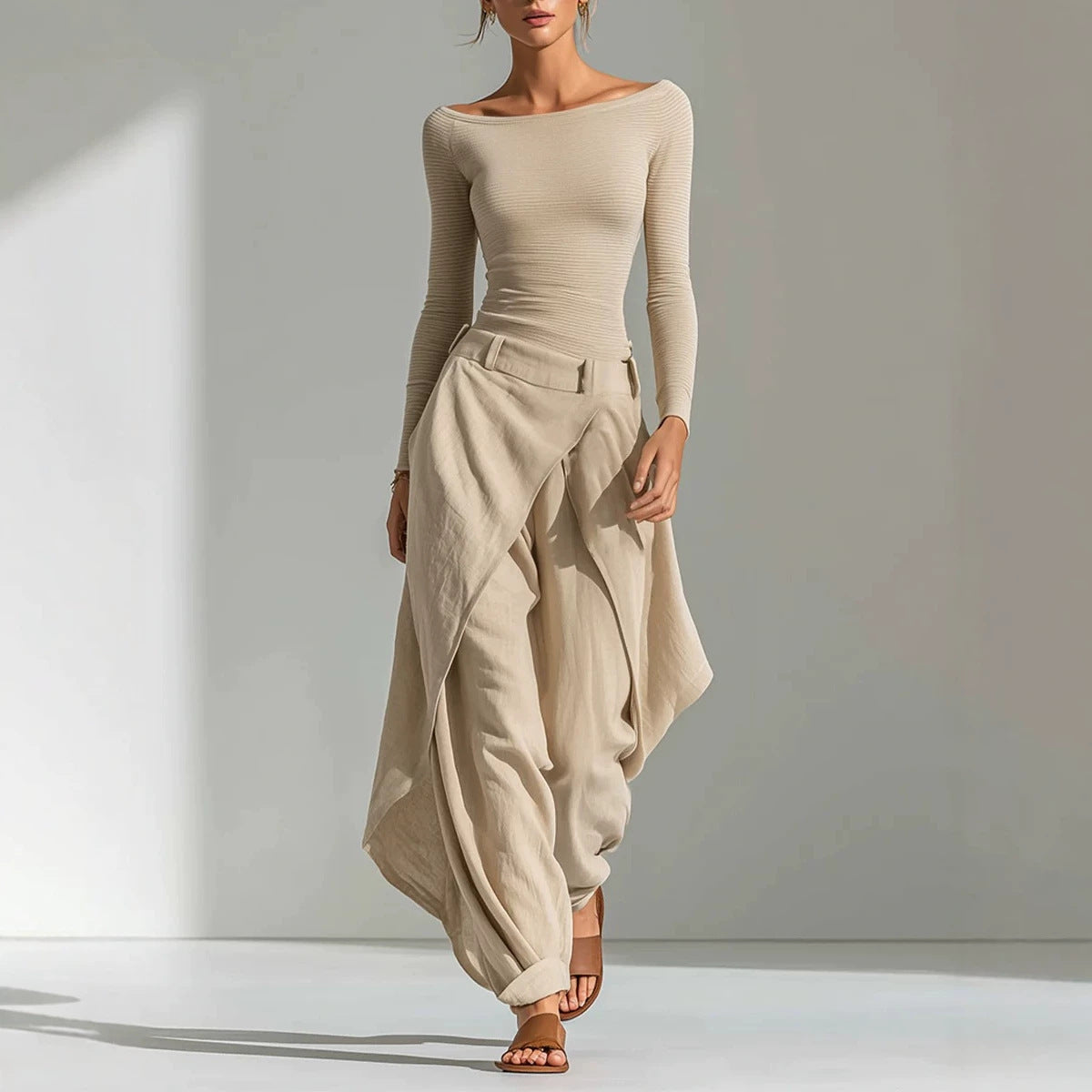 Loose top+pants two-piece set for women Hot Deal Warehouse