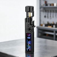 Windproof High‑Temperature High‑Power Outdoor Torch Lighter with LED Digital Display, Metal Body & Bottle Opener Hot Deal Warehouse