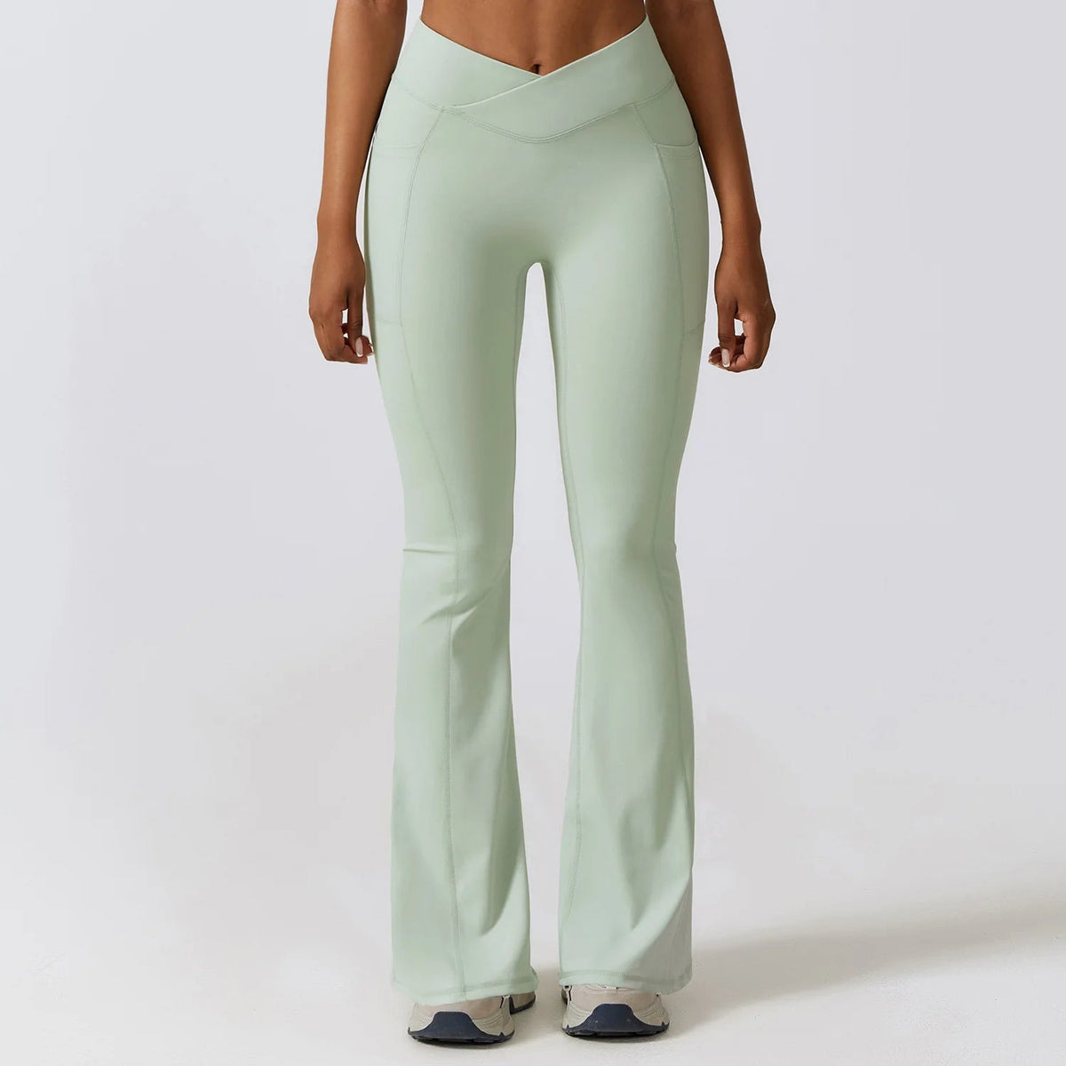 Women Gym High Waist Wide Leg Pants Hot Deal Warehouse