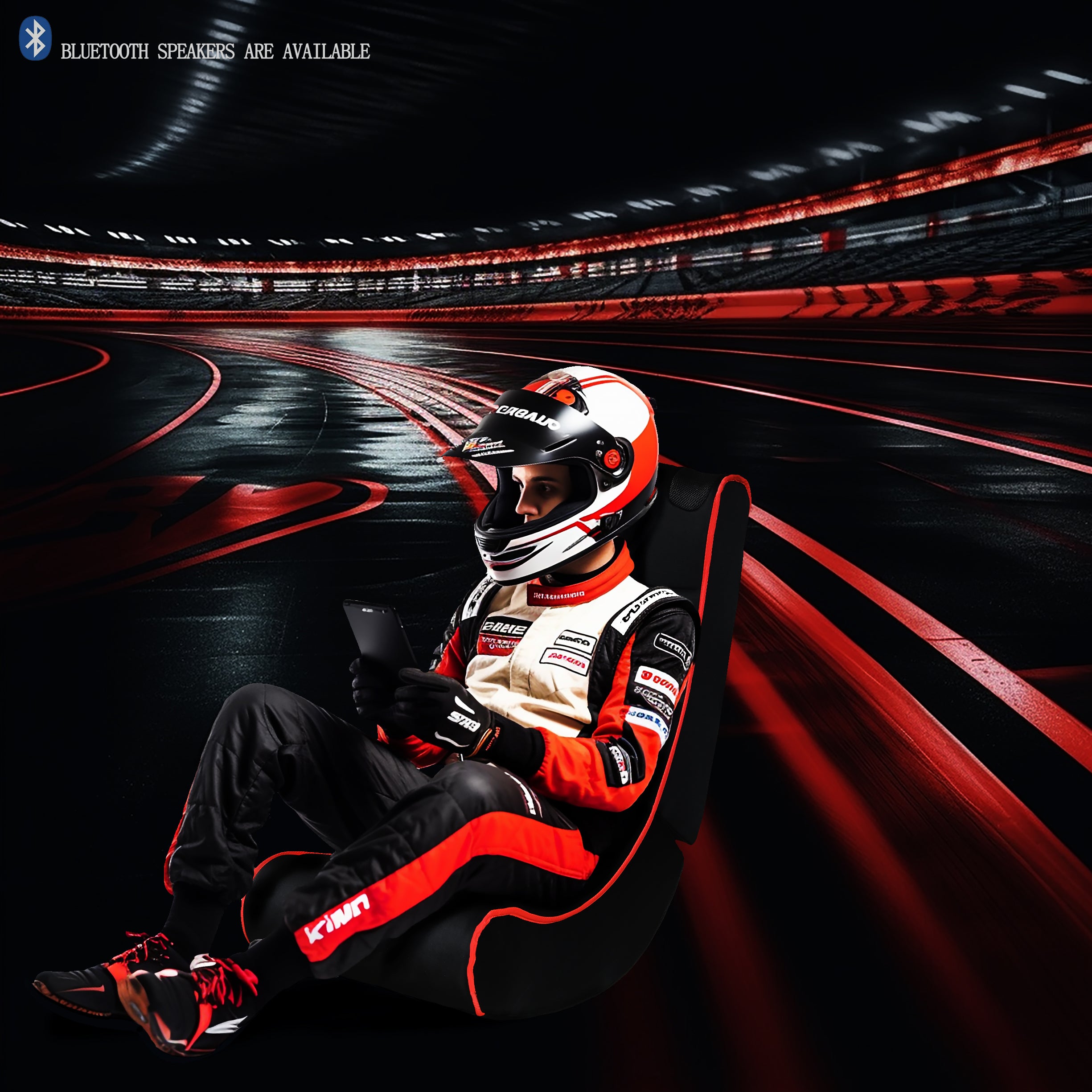 “Foldable Gaming Chair with Onboard Speakers – comfortable, foldable gaming chair with built-in speakers for an immersive experience – Hot Deal Warehouse electronics”
