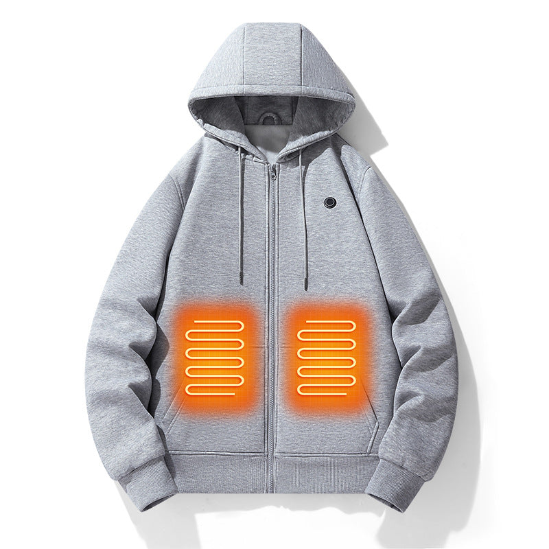 “Blade Heating Hoodie – unisex heated hoodie with adjustable warmth for cold weather comfort, perfect for outdoor activities – Hot Deal Warehouse apparel”

