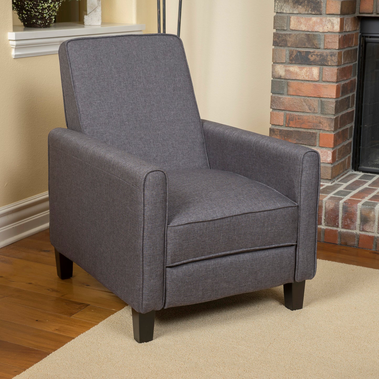 “Adina Push Back Chair – stylish, comfortable reclining accent chair for living room or office – Hot Deal Warehouse furniture”

