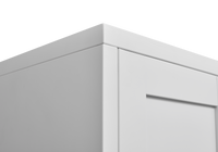 “Deluxe White Storage Cabinet – spacious, modern storage cabinet in crisp white, perfect for organizing any room in style – Hot Deal Warehouse home furniture”
