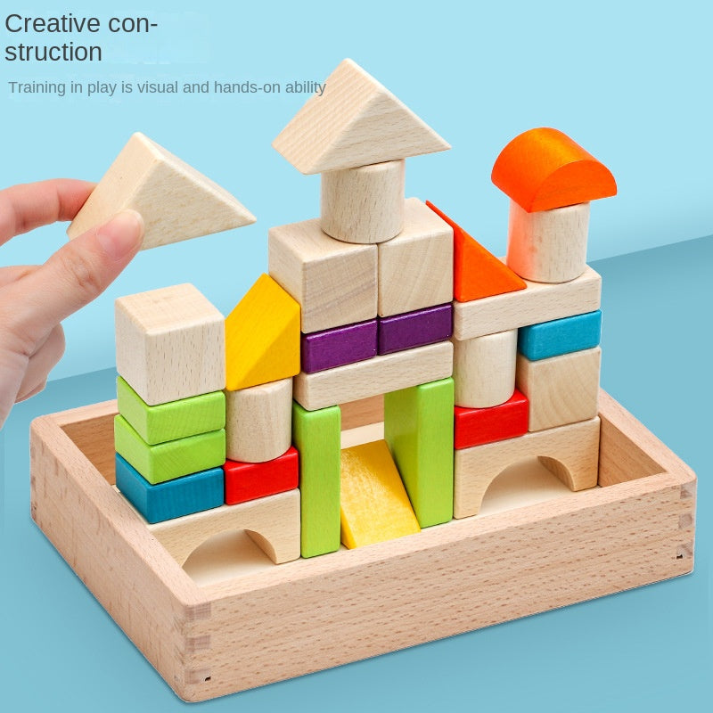 Wooden Building Blocks Hot Deal Warehouse