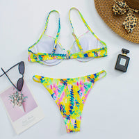 “Coral Glow Backless Bikini – women’s bright, backless bikini set designed for standout style and confidence at the beach or pool – Hot Deal Warehouse swimwear”
