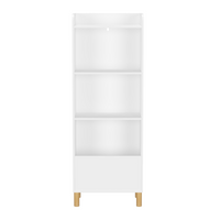 “4-tier bookcase – modern, space-saving shelving unit for books, décor, and storage – Hot Deal Warehouse furniture”

