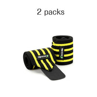 "REXCHI gym fitness wrist wraps, designed for added wrist support during weightlifting and strength training, featuring durable fabric and adjustable straps."
