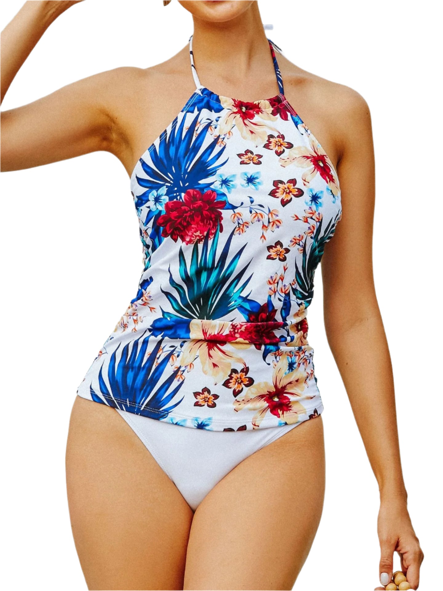 Jordan Springs Sexy Printed Tankini Swimwear