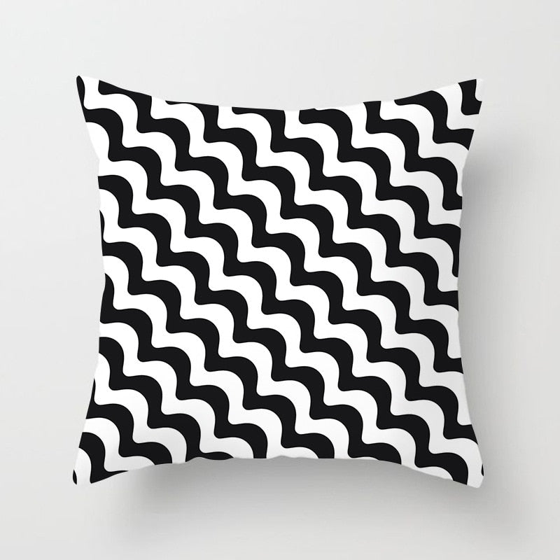 Geometric Cushion Cover
