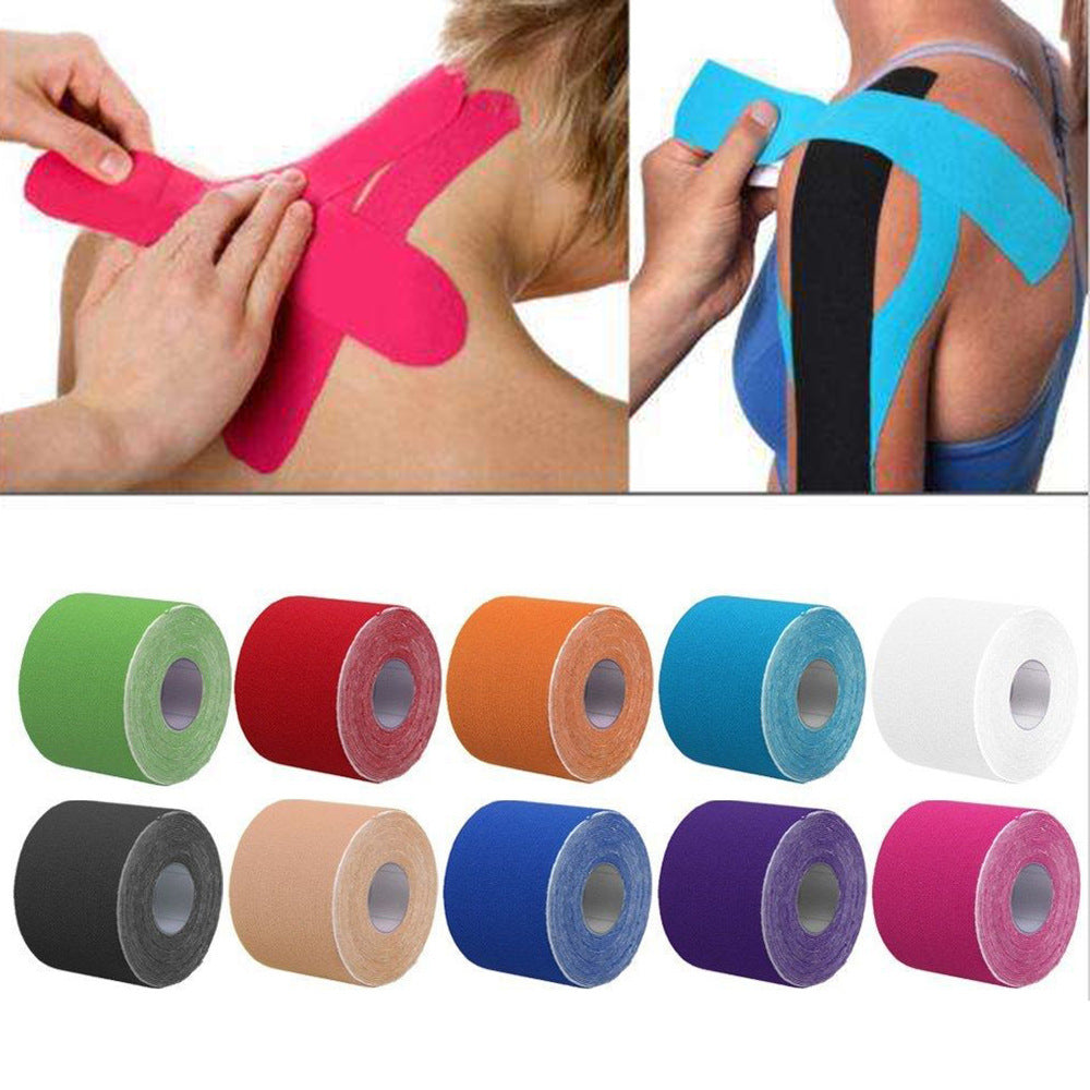 Sports muscle protector made from breathable, flexible material, designed to provide support and reduce strain on muscles during intense physical activities or workouts