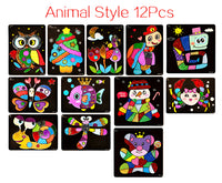 “DIY Cartoon Magic Transfer Painting Kit – creative art kit for kids with fun cartoon designs, perfect for hands-on crafting and imaginative play – Hot Deal Warehouse crafts & toys”
