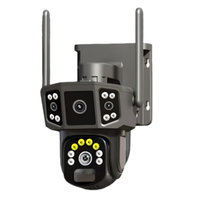 360° Outdoor Panoramic Pan-Tilt Solar Camera