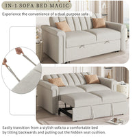 U Style Convertible Sofa With Pull Out Bed Hot Deal Warehouse