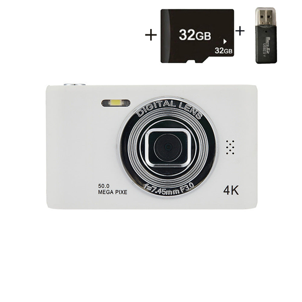 HD D04 Digital Retro Camera – Small Portable CCD Camera with 2-Inch LCD and 1200W Pixels

