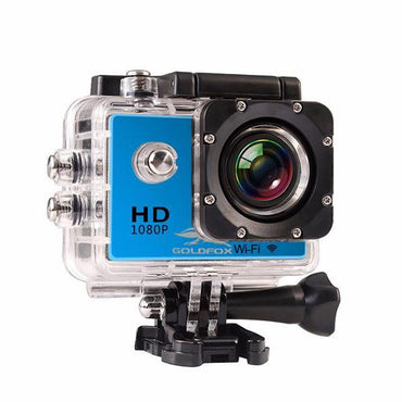 SJ4000 WiFi Action Camera – 30M waterproof, 1080P Full HD, 12MP photo resolution, and helmet mount for extreme sports and underwater adventures.

