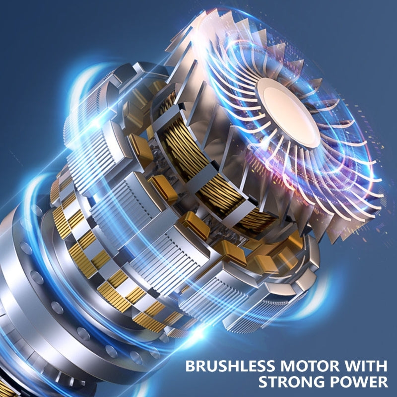 Wireless handheld car vacuum cleaner with blowing and suction feature