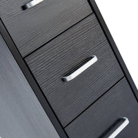 Home office computer desk with a spacious work surface and built-in drawers for storage. Features a modern design with sturdy construction, offering ample space for a computer, office supplies, and personal items, perfect for creating an organized and productive workspace