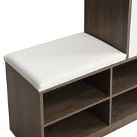 “2-in-1 shoe storage platform cabinet – multifunctional organizer for shoes and entryway essentials – Hot Deal Warehouse home furniture”

