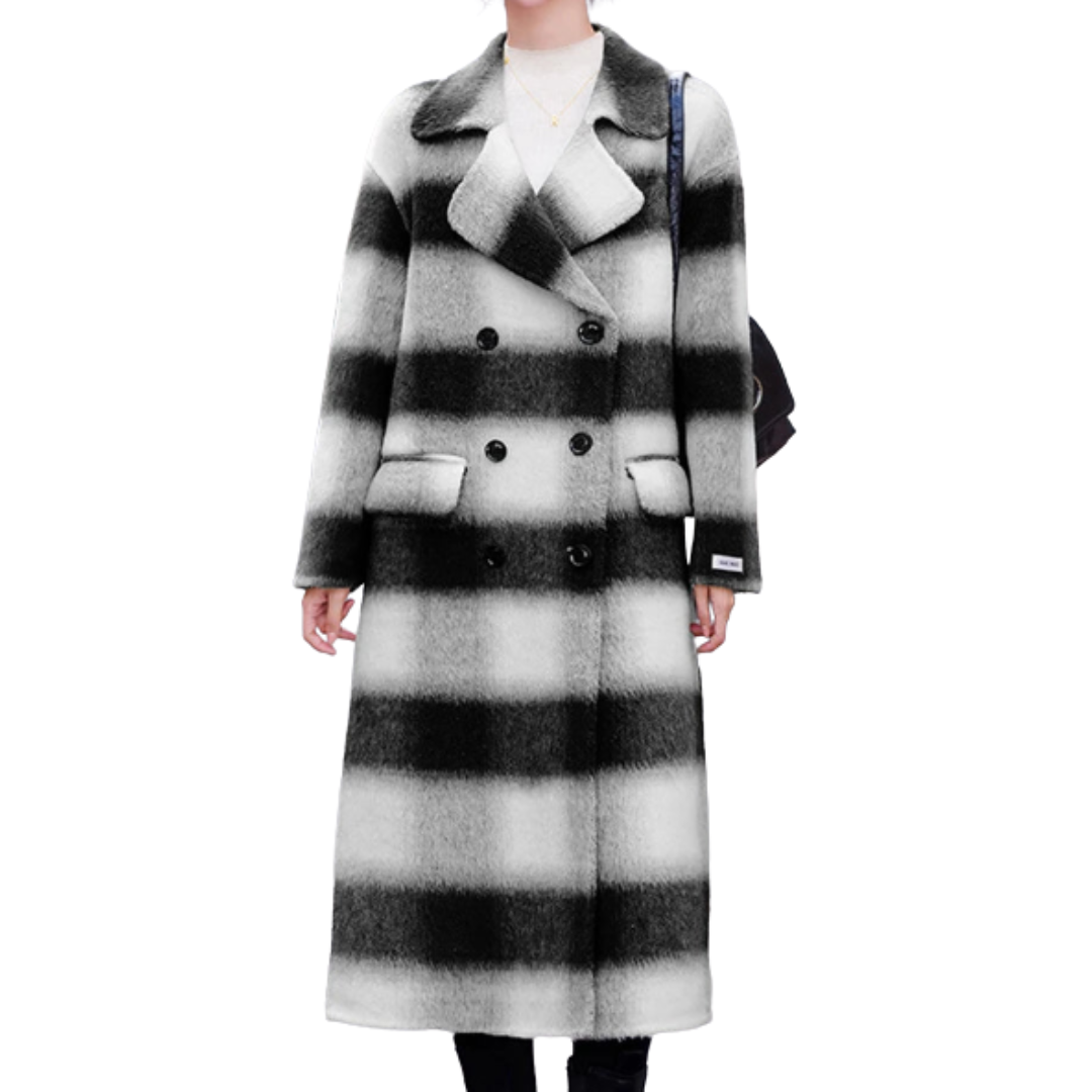 Carrie Plaid Coat for Women