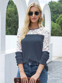“Daydream Lace Top – women’s delicate lace blouse with a dreamy, romantic design, perfect for layering or dressing up – Hot Deal Warehouse fashion”
